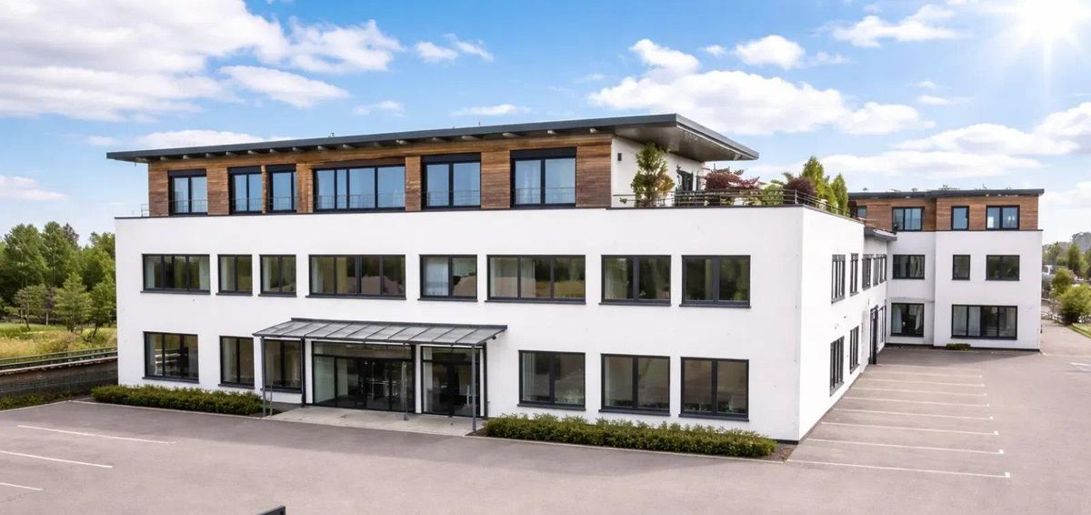 Bürogebäude der Bluefield IT Solutions GmbH in Unterhaching bei München